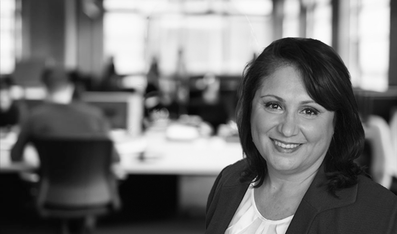 portrait of successful senior businessman consultant looking at